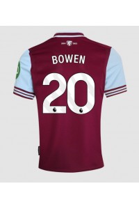 Fotbalové Dres West Ham United Jarrod Bowen #20 Domácí Oblečení 2024-25 Krátký Rukáv